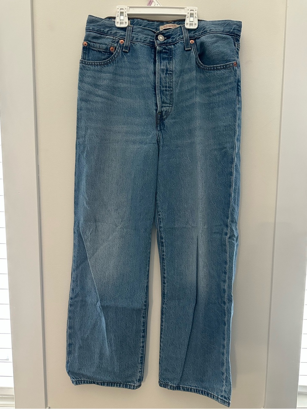 Levi’s Ribcage Straight Ankle Jeans